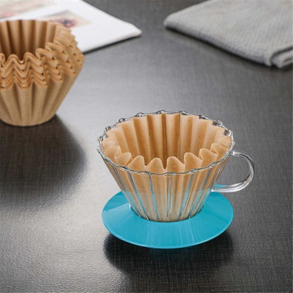 Kaffefilterpapper Droppkaffe Filterpapper Kakskål Filterkopp Kaffefilterpapper