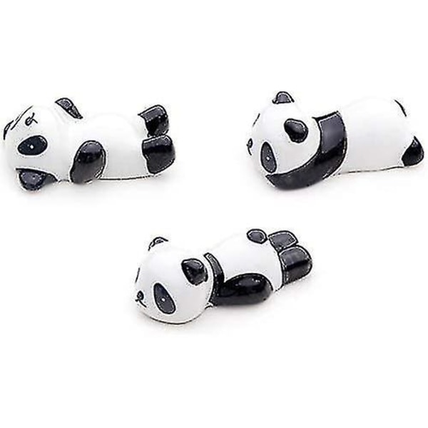 8-osainen Keramiikka Tikkujen Lepopaikka (söpö Panda)