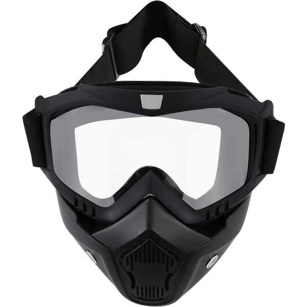 1-delt Goggles - Harley Mask Goggles Motocross hjelm vindtæt