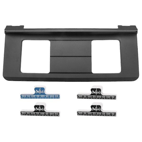 Musikstand Kompatibel med Talrige Yamaha Modeller af Musik Keyboard, Keyboard Stand Notenholder med 4 Notenclips