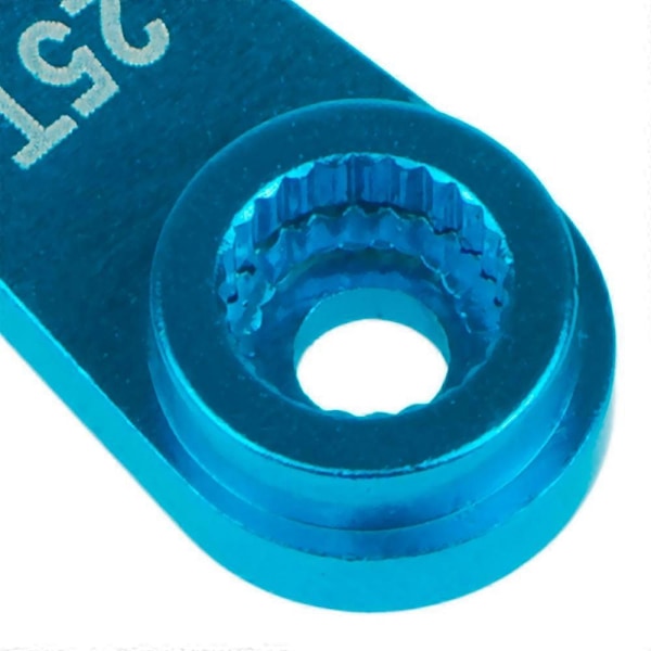 4 stk 37 mm 25T metallforlengelsesstyrearmer Horn kompatibel med RC bil crawler deler, svart