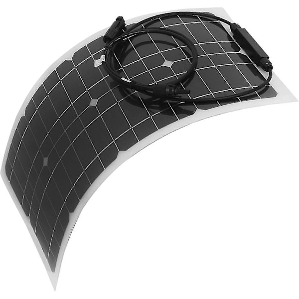 100w 100 Watt Bærbar Solcellepanel Fleksibelt Udendørs Campingvogn Båd Solcellepanel Strømforsyning