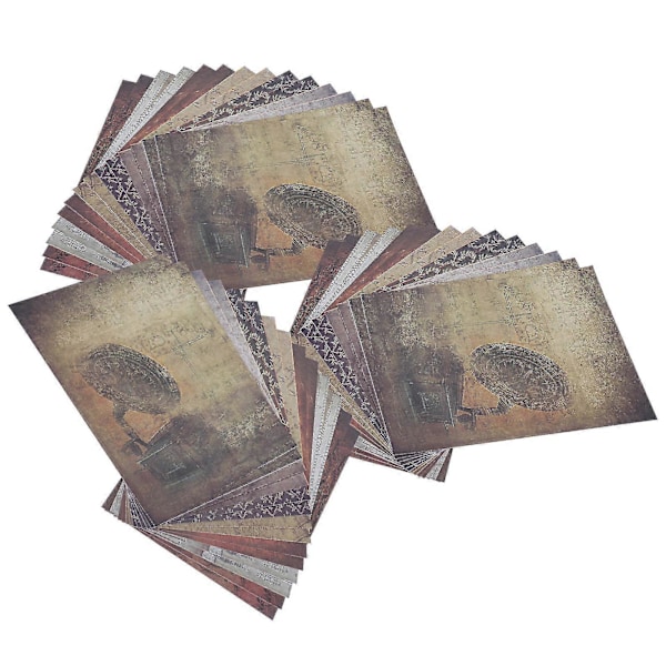 DIY Askartelu Vintage Leikekirjapaperisetti - 3 mallia albumikoristeisiin ja askarteluun