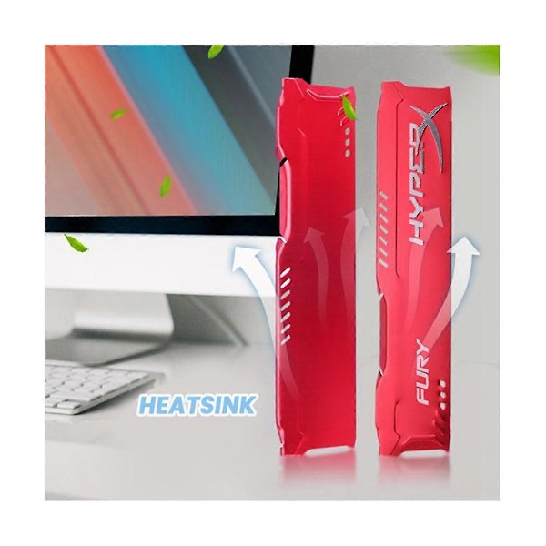 RAM-kylare Radiator för RAM DDR3 Minne Kylare Kylfläns Datorminne Sticks DDR2 DDR3