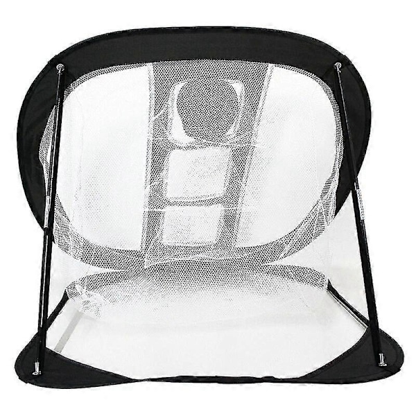 Golf Øvelsesnet Golf Chipping Net Swing Trainer Pop UP Indendørs Udendørs Chipping Pitching Bure Måtter Bærbar Golf Træning