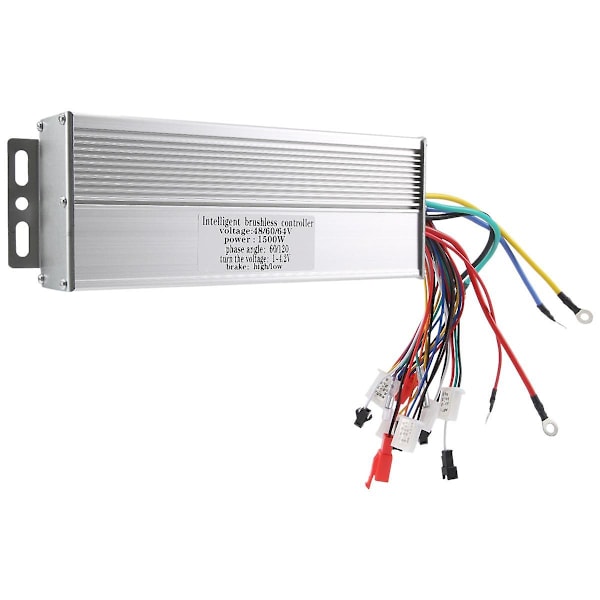 48V 60V 64V 1500W harjaton ohjain/sähköpyörän ohjain/BLDC-moottorin ohjain sähköpyörälle/sähköpotkulaudalle