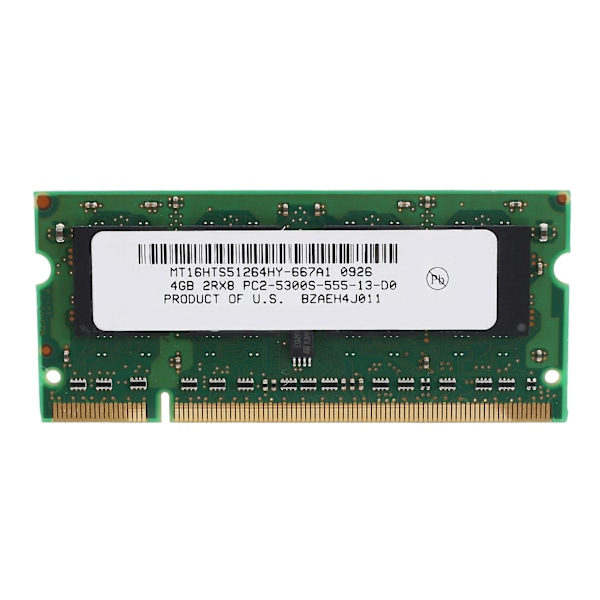 4 Gt DDR2 Kannettava Tietokoneen Muisti 667Mhz PC2 5300 SODIMM 2RX8 200 Pinniä Intelille AMD Kannettavalle Tietokoneen Muistille