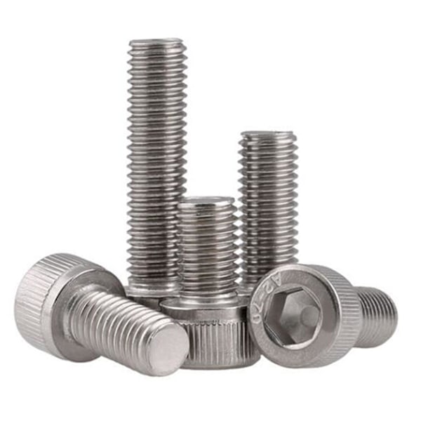 M5x16mm 10pcs Hexagon Socket Cap Screws, 304 Stainless Steel