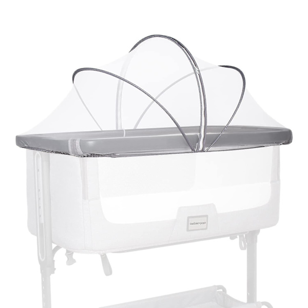 Myggenet til Bassinet - Beskyttelse mod Myg og Kæledyr (Hvid)