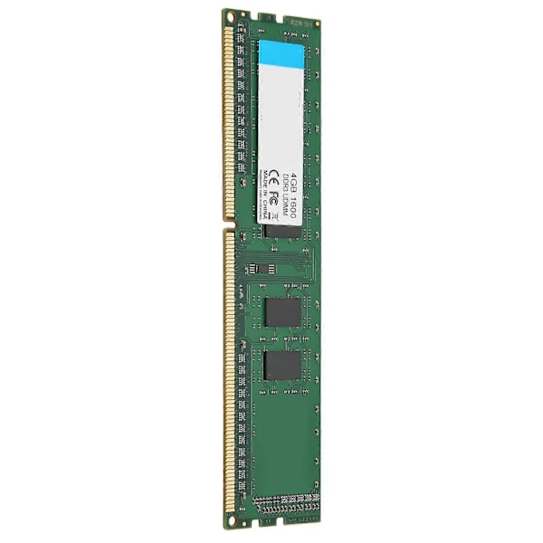 DDR3 UDIMM 1600Mhz RAM 64-bittinen leveys 40-nastainen dataliitäntä Plug and Play Ammattimainen kannettava RAM tietokoneelle 4Gt