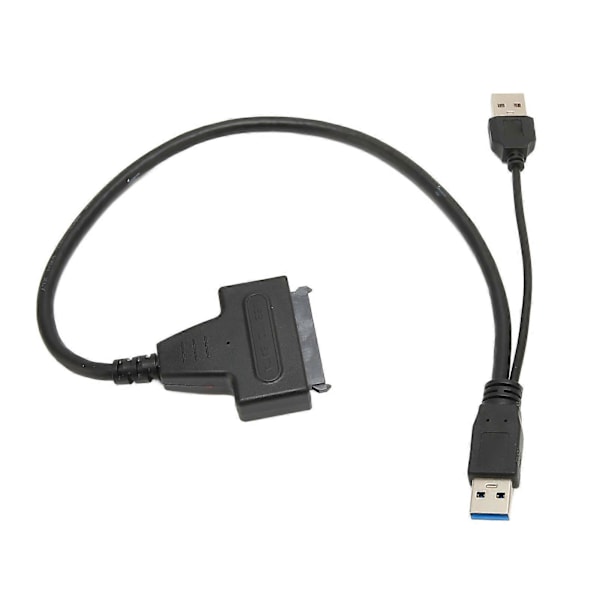 USB 3.0 till SATA-adapterkabel 5 Gbps överföring LED-indikator automatisk viloläge SATA III hårddiskanslutning