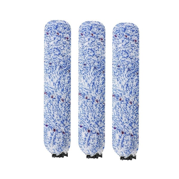 3 stk. Rullebørste for D3 for SPEEDFOX Nano NanoPro Vaskemaskin Gulv Rengjøringsmaskin Reservedeler