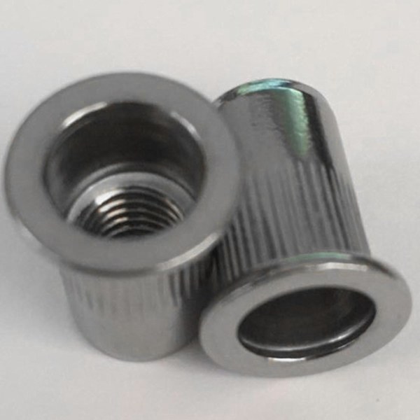 30 stk M8 Nøttegjenger Rivetmuttere Rustfritt Stål Trådformet Rivet Innsatsmuttere M8-1.25mm
