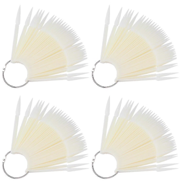 160 st falska nagelpinnar Nagelkonsttips Nagellackdisplay Nagel Färg
