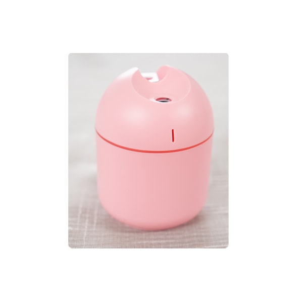 YY-250ml Aromaterapi Diffuser DC5V LED USB Luftfukter med Mini Sprayer USB Strømforsyning for nattlig drypp vanning med tilbehør Pink