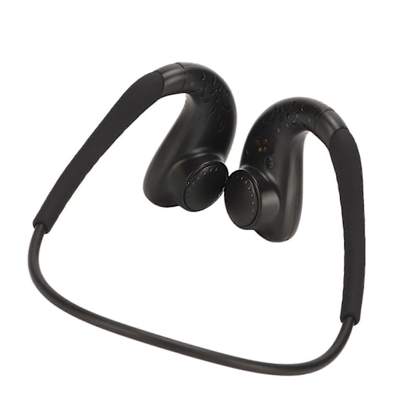 Knogleledning Høretelefon IPX8 Vandafvisende 8G Hukommelse MP3 Musik Afspiller Trådløs Bluetooth 5.0 Åben Øre Headset til Sport