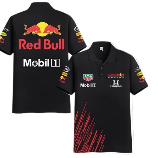 Team Red Bull kortermet poloskjorte rosa skjorte XS 8 4XL