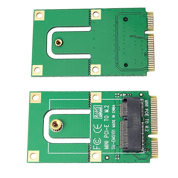 NGFF til Mini PCI-E til M2 Adapter Konverter Ekspansjonskort M2 Key NGFF E Grensesnitt for M2 Trådløs B