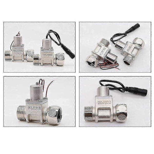 Solenoidventil 1/2 tommer DC4.5V Vannkontroll - Vanntett linje