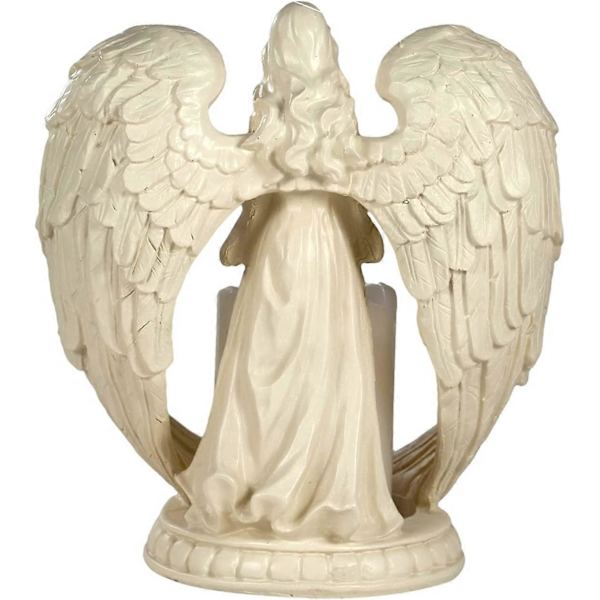 Engel Mindesmærke Gave Statuette, med LED Flimrende Lys