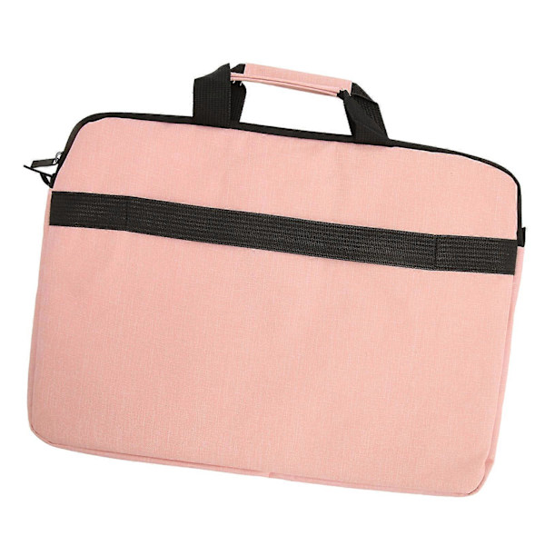 15,6 tommers bærbar PC-veske Vanntett Polyester Bærbar PC-etui Bærbar Notebook Beskyttende Etui for Reise Forretningsreise Rosa