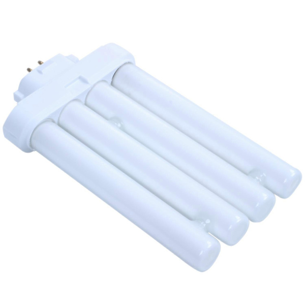 220V 27W 4-stifts rader 6500K Dubbel-H-rör Kompakt Lysrör Glödlampa