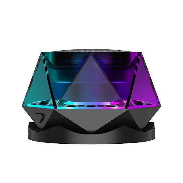 Magneettinen Bluetooth-kaiutin LED-valoilla, Kannettava Langaton Mini Ulkokaiutin, TWS Stereo, Puhelin