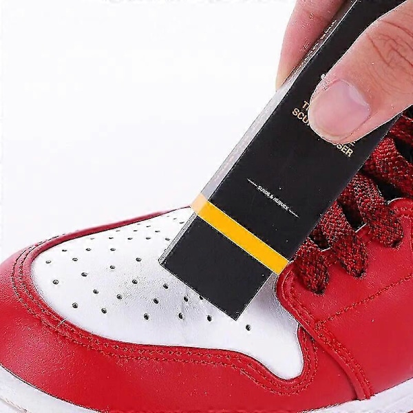 Sneaker Dekontamineringsradergummi Speciellt Matt Radergummi För Glans Vita Skor Avkalkning Enkel Lättanvänd Skopoleringstillbehör