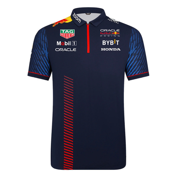 Team Red Bull kortærmet poloshirt pink skjorte XS 1 M