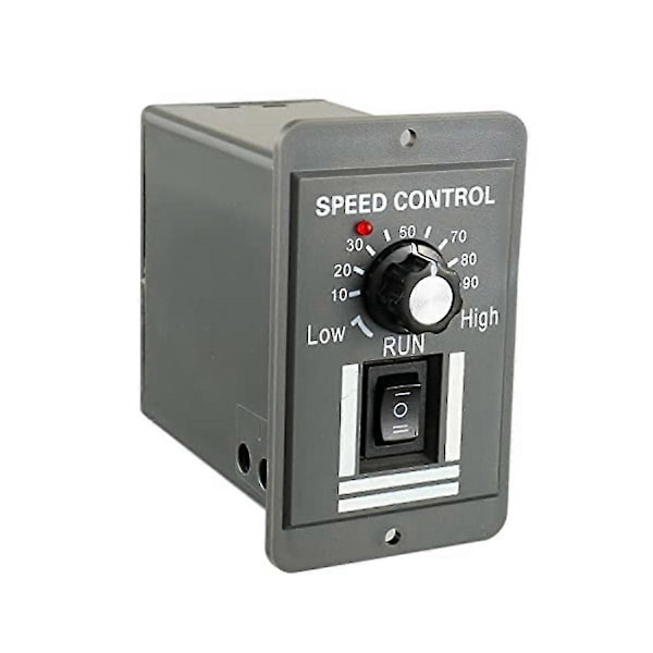 DC 12-60V Motorhastighedsregulator 20A Justerbar PWM-regulatorkontakt Frem/Tilbage Elektrisk Motorhastighedsregulator