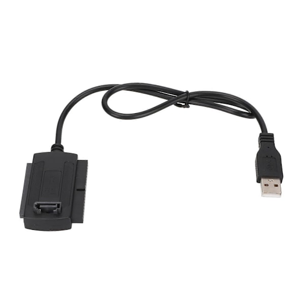SATA PATA IDE Drev til USB 2.0 Adapter Konverteringskabel til Harddisk HDD 2,5 tommer 3,5 tommer med Ekstern AC Strøm 100 til 240V EU Stik