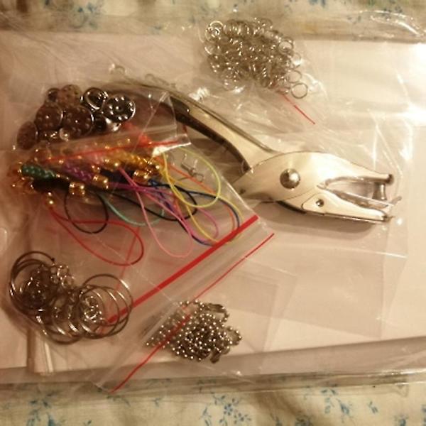 198 stk. Shrinky Art Paper Varme Krympe Ark Plast Kit Hulmaskine Nøgleringe Blyanter Diy Tegning Ar