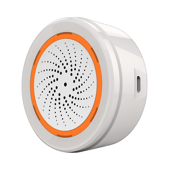 ZigBee NEO 90DB Ljud- och Ljussensor Tuya Smart Life Inbyggd Sirenlarmsensor