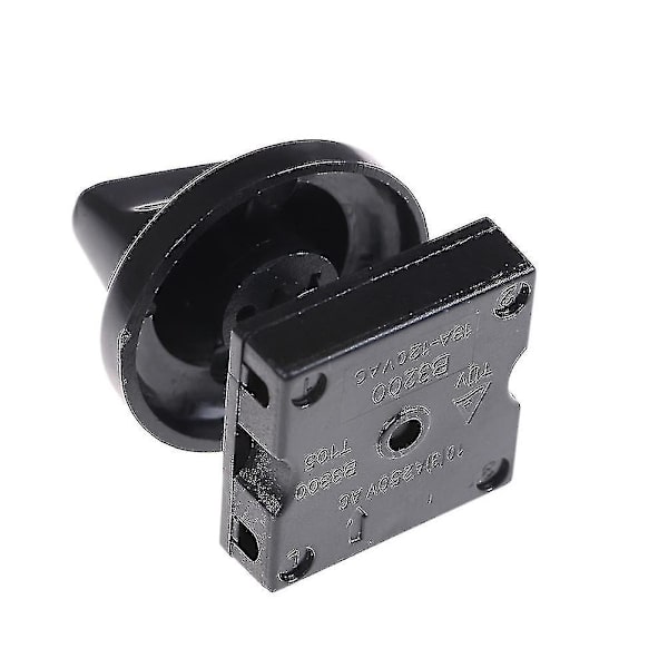 4-position 3-trins Fan Selector Rotary Switch Governor med Knob 13amp 120v-250v -ys