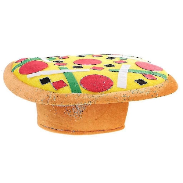 Unisex Voksen Barn Pizza Mat Hatt Kostyme Fancy Dress Party Halloween Cosplay Jul For Halloween Jul Bursdag