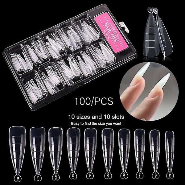 200pcs Nail Manicure Patch-crystal Glue Nail Extension Sheet