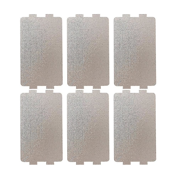 6 Pcs Microwave Plate Cover Microwave Oven Parts Oven Waveguide Cover Microwave Crisper Sheets