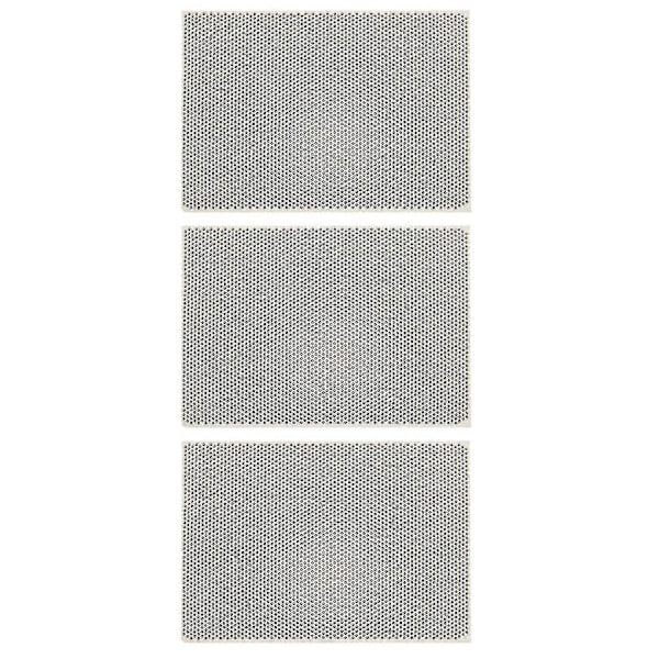 3x Keramisk Honningkake Loddeplate Oppvarming For Gasskomfyrhode 135x95x13mm Ny