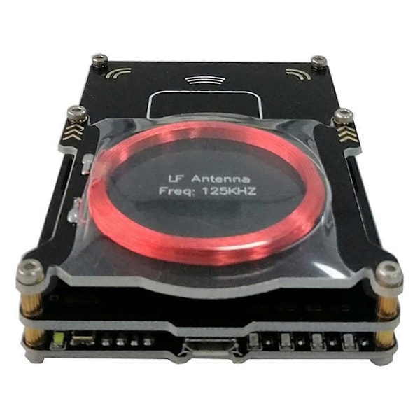 Uppgraderad 512k Proxmark3 Easy V3.0 RDV4 Minne ID M1 IC Inbyggd RFID-kortläsare Integrerad antenn Dekrypterare Dekoder