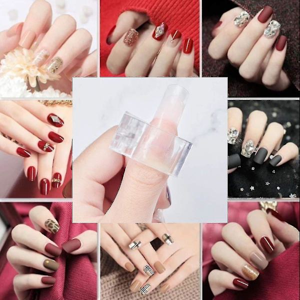 10 st Nagelklippare, Nagelstipsklämma, Används för att snabbt bygga upp plastfingerförlängning