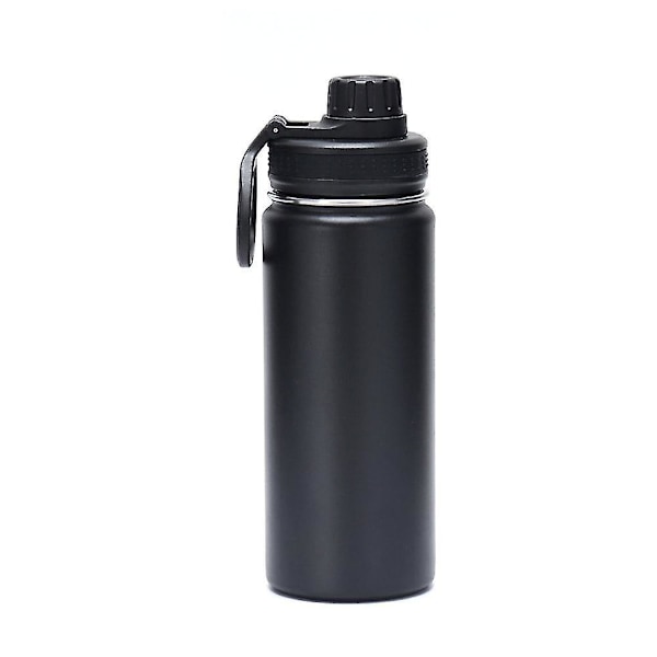 600ml Sports Space Vandflaske 304 Rustfrit Stål Kop Hjem Kontor Sport Udendørs Termisk Termisk Flaske Te Vand Kaffe Kop