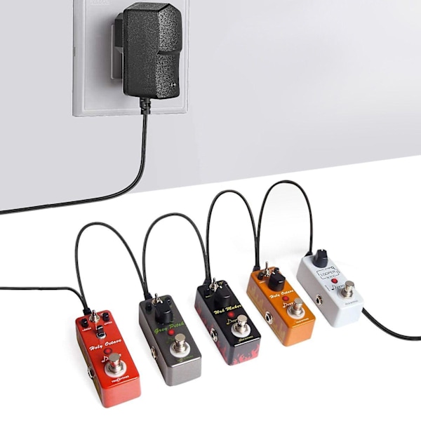 9v Adapter Gitarpedal Strømforsyning Kompatibel Boss Psa-120s Me-80 Me-70 Me-25 Me-50b Gt-100 Gt-1 Gt-10 Ad-10 Br-80 Br-600 Db-88