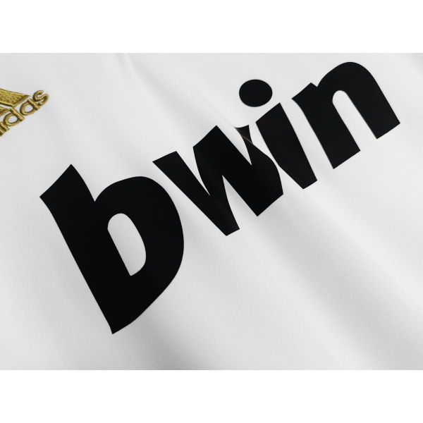 Retro egen 11-12 Real Madrid hjemmetrøje lang Hierro NO.4 L