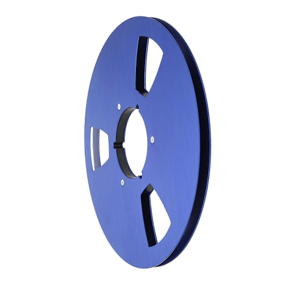 Tomt båndspolereplacement 10 tommer åpen spole opptakspole for Ampex Grand Master 456 lydspoler for 1/4 tommers bånd blå