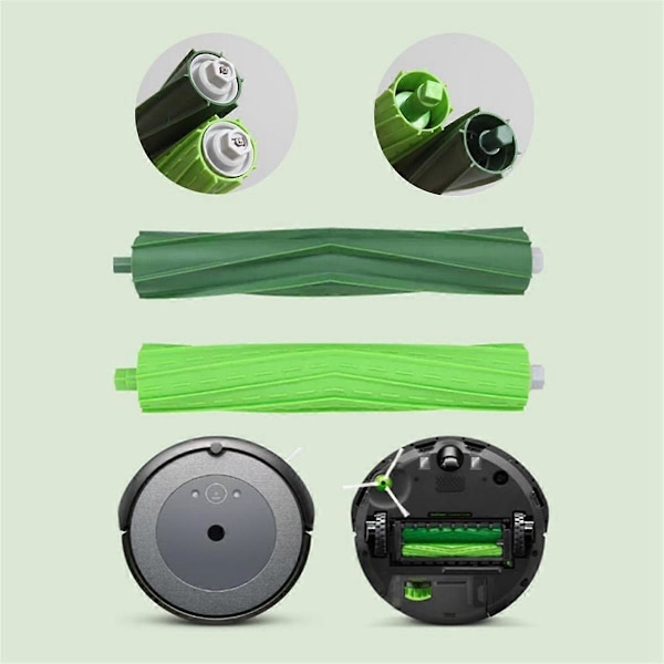 Rullebørster, Multi-Gummibørster for I3 I3+, I4 I4+, I6 I6+, I7 I7+, I8 I8+, J7 J7+, E5 E6 E7