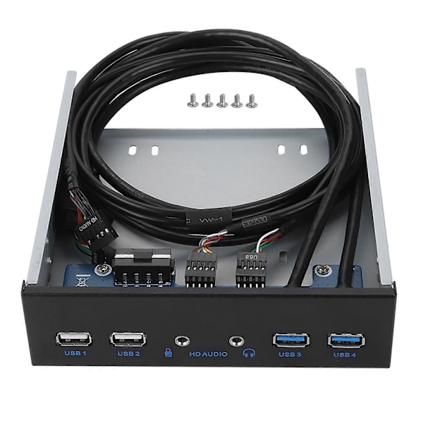 USB 3.0 + USB 2.0 19PIN HD Audio Utvidelsesfrontpanel