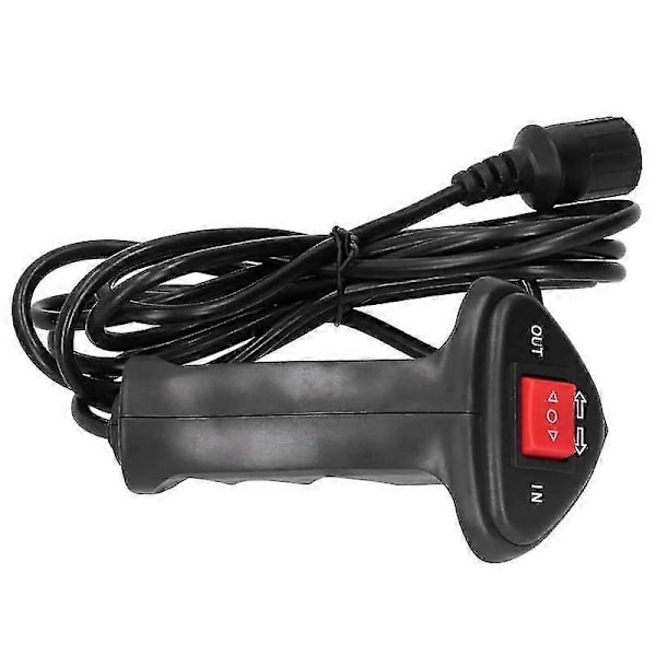 Universal Elektrisk Vinschkontroll Fjärrkontroll med 9,2 fot Kabel Passar Kompatibel