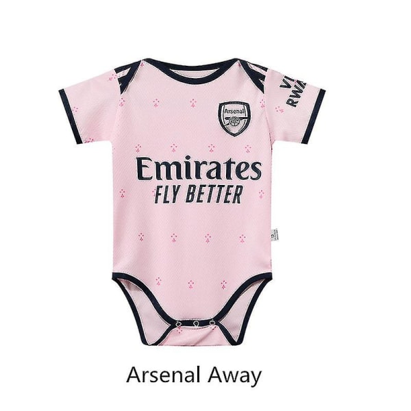 22-23 Baby Soccer Jersey Real Madrid Arsenal S(67-79cm) Arsenal Away