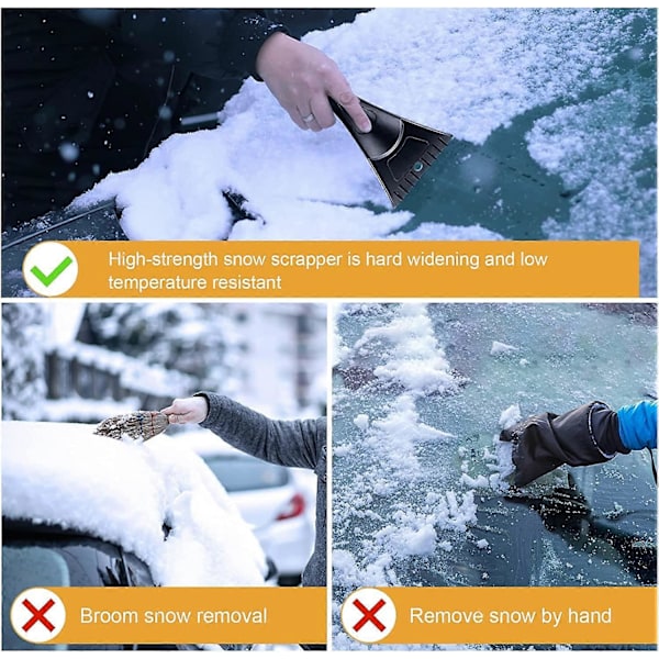 27Snow Harja, Irrotettava Auton Jääraaputin Tuulilasiin Vaahtomuovilla Varustettu