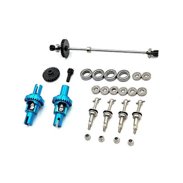 Metallisk Drivaksel Drivutstyr Differensialsett for 284131 K969 K979 K989 K999 P929 1/28 RC Bil Oppgradering